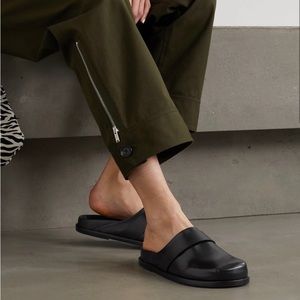 The Frankie Shop x Porte & Paire Leather Slip Ons